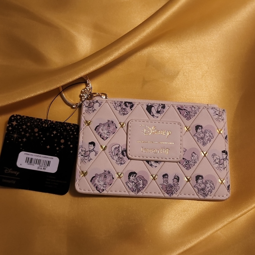Loungefly- Disney Couples card-coin key ring